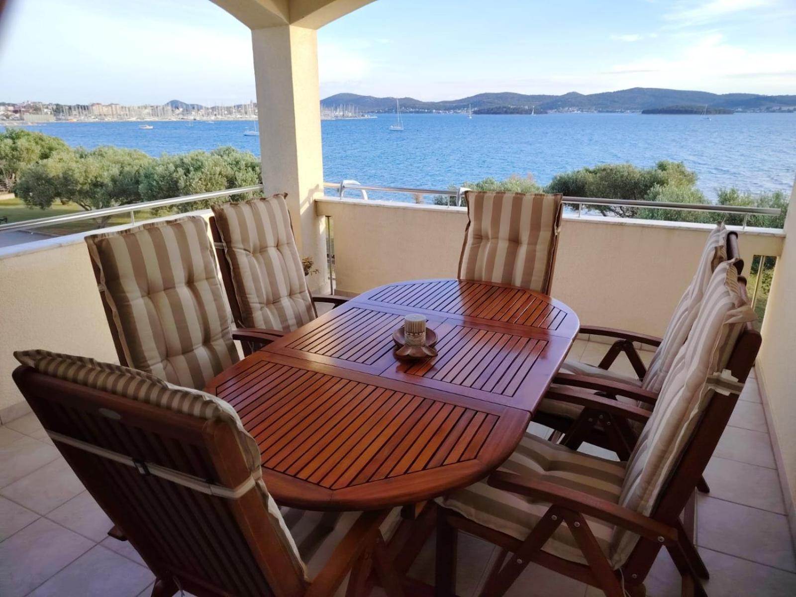 Luxury Beach Apartment Biograd Na Moru Exterior foto